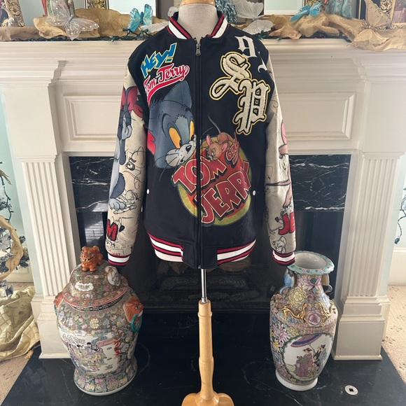 South Pole Other - South Pole Black Tom and Jerry Bomber Jacket